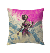 Surf Adventure Patio Pillow - Beyond T-shirts